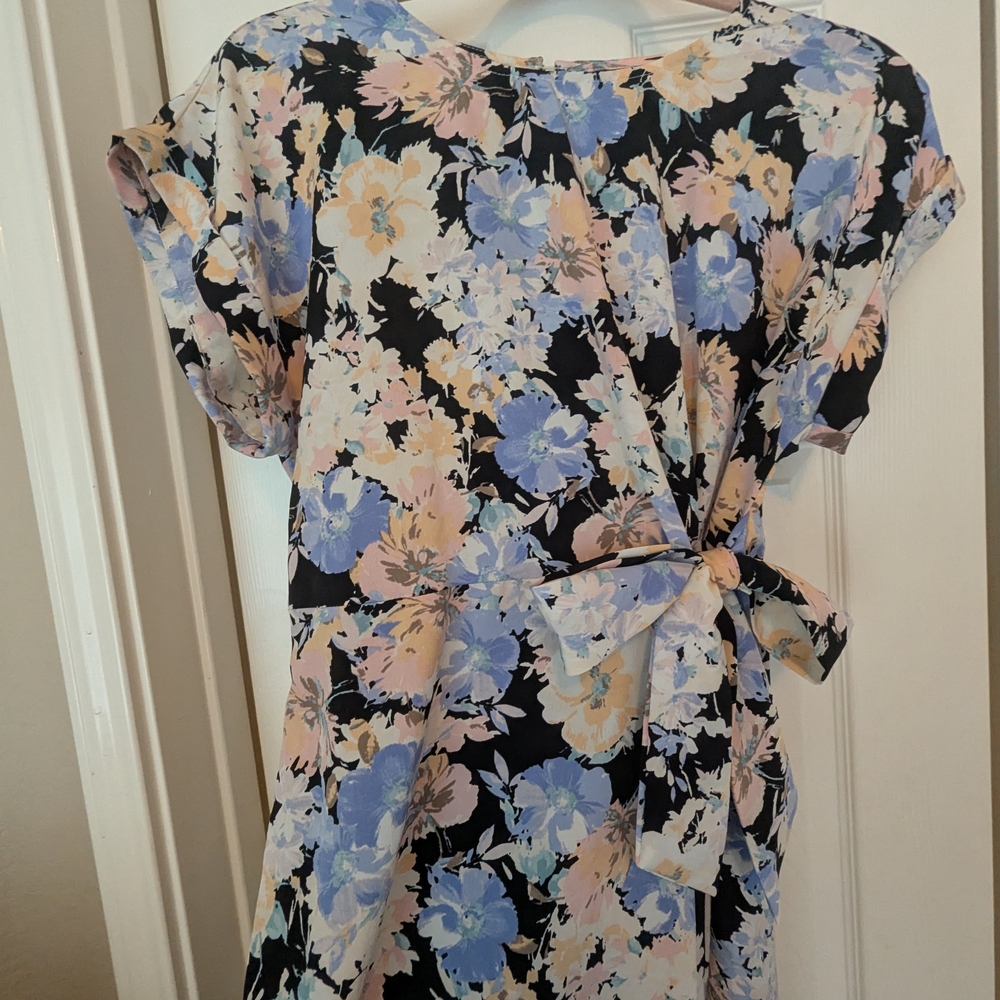 Bobeau Multicolor Floral Dress